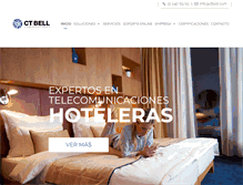 Tablet Screenshot of ctbell.com